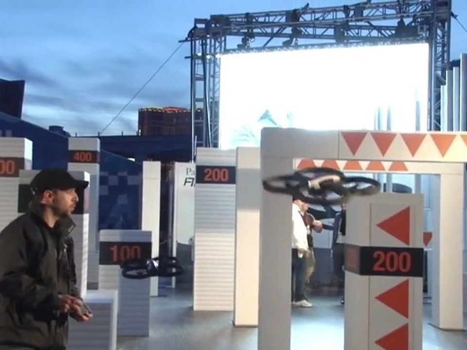 AR Drone 2 video