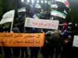 فري برس   مظاهرات سورية حمص مسائية حي الإنشاءات 11 12 2011