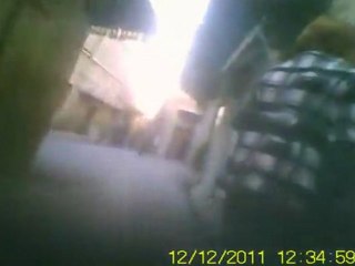 فري برس   حلب تل رفعت بوابة القصب سوق المانطو الإضراب العام اليوم الثاني الساعة الثانية عشرة والنصف ظهراً 12 12 2011