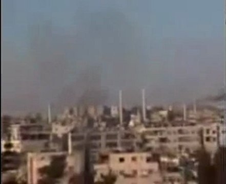 فري برس حماة اصوات اطلاق نار كثيف من قبل الامن في احد اضراب الكرامة 11 12 2011