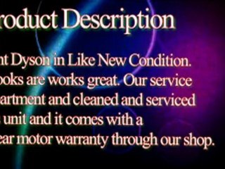 DYSON VACUUM CLEANER NICE UPRIGHT DC07 BAGLESS W HEPA