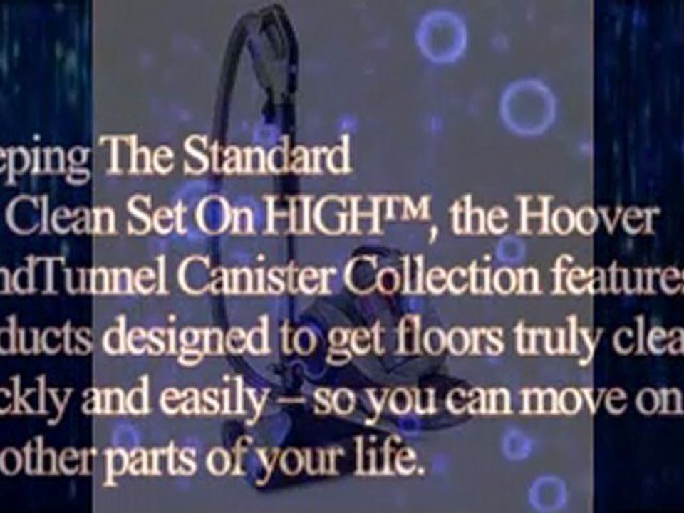 Hoover Windtunnel MultiCyclonic Bagless Canister