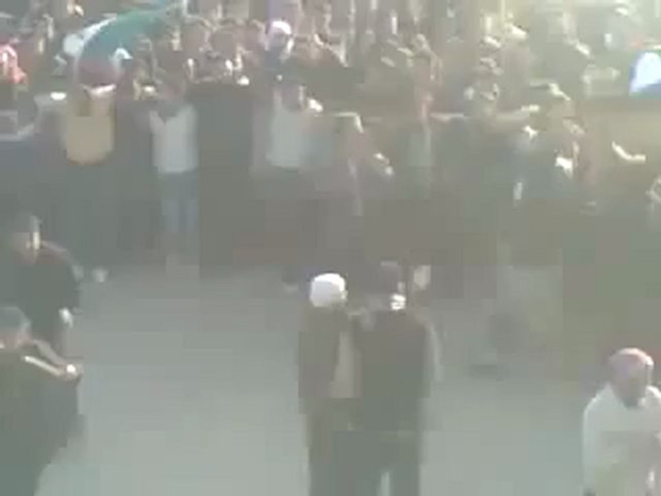 فري برس   ريف حماة كفرنبودة تشيع الشهيد محمود عبد الرحمن اليوسف 13 12 2011