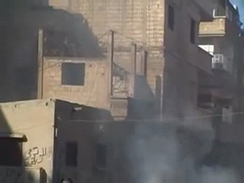 فري برس حمص البياضة اثار القصف على احياء البياضة 13 12 2011