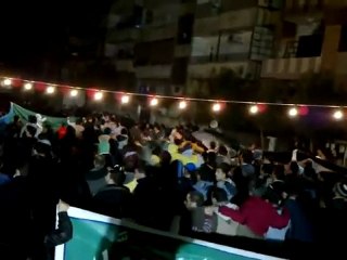 فري برس   حمص المحتلة القصور نحنا الحمصية ودينا 13 12 2011