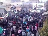 فري برس   مدينة مارع   ريف حلب مظاهرات يوم الثلاثاء 12 12 2011 ج2