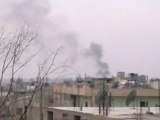 فري برس   اطلاق النار على المدنيين بمدينة حمص القصير 14 12 2011