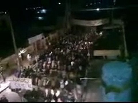 فري برس حلب تل رفعت في اربعاء اضراب الكرامه 14 12 2011