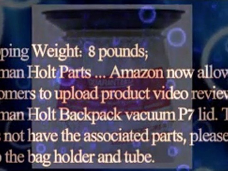 Pullman Holt Hepa Filter Assembly