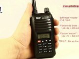 [GoTechnique.com] CRT-3DB Talkie Walkie Portatif bibande VHF/UHF