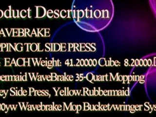 wavebrake mopping trolley