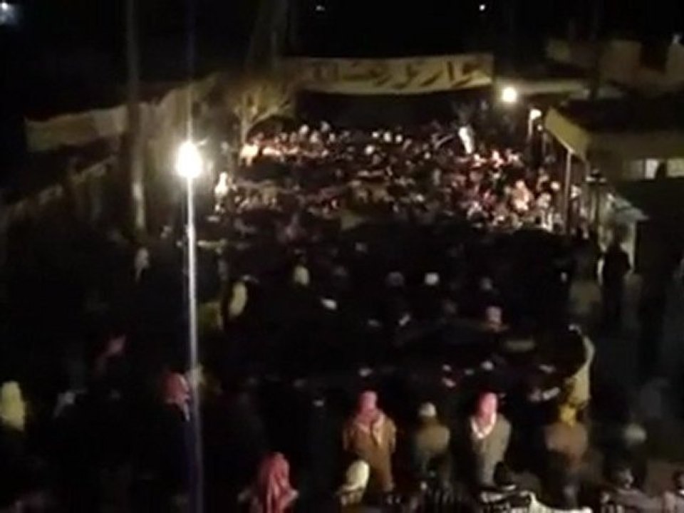 فري برس   ريف حلب تل رفعت في خميس إضراب الكرامة 15 12 0211