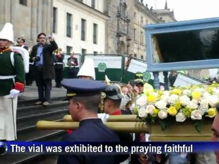 Bogota faithful pray for late pope John Paul II