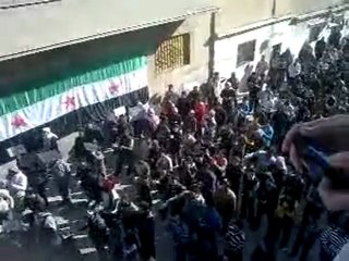 حماه حي الحميدية جمعة الجامعة العربية تقتلنا قبل...