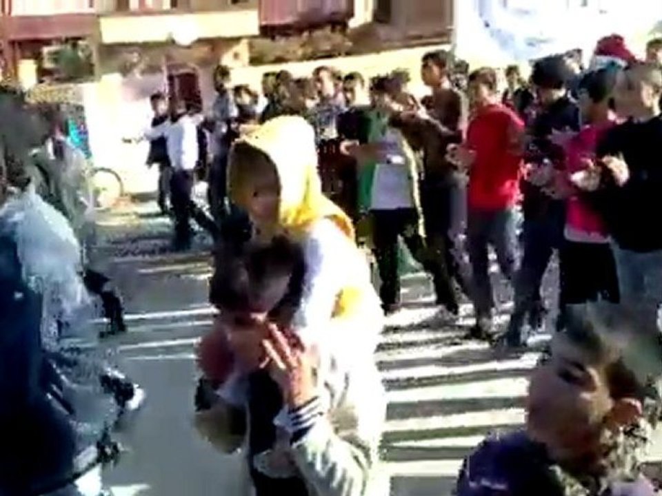 فري برس   أحرار مدينة الدرباسية في جمعة الجامعة العربية تقتلنا 16 12 2011 ج3