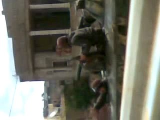 فري برس   هذه أخلاقهم اقتحام مدينة حلفايا 19 11 2011