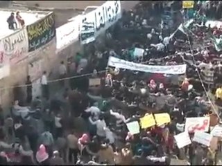 فري برس   حلب  عندان    الجامعة العربية تقتلنا 16 12 2011 ج1