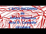 L'acte Inconnu de Valère Novarina / Comédie circulaire