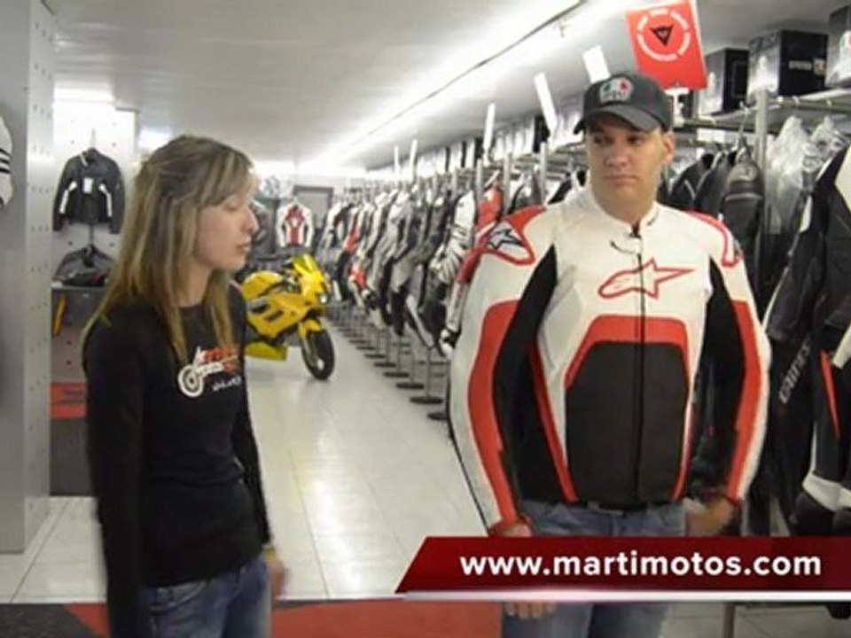 ALPINESTARS Tech-1 R leather jacket ESPAÑOL MARTIMOTOS