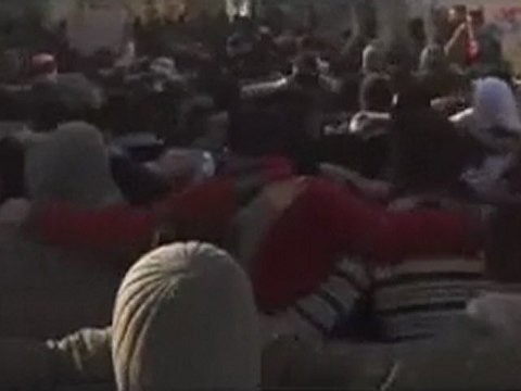 فري برس دمشق الجامعة العربية تقتلنا مظاهرة حي برزة الدمشقي 16 12 2011