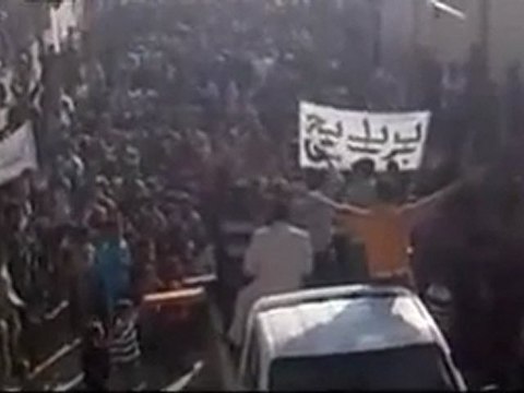 فري برس حماة الغاب بريديج مظاهرة اشاوس البلدة 16 12 2011