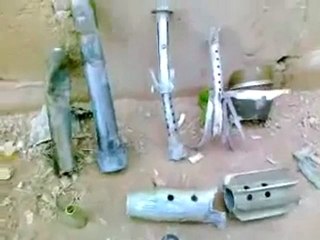فري برس   حمص القصير استهداف المنازل بالقذائف وصور القذائف وأرقامها 17 12 2011