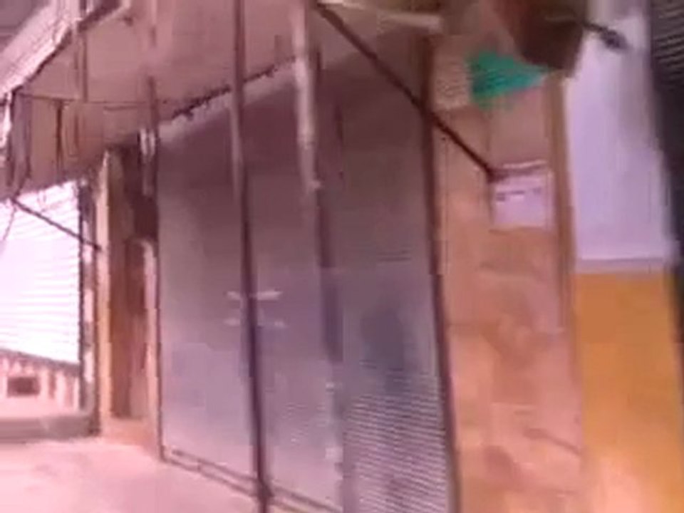 فري برس   ريف حلب تل رفعت اضراب الكرامة السبت 17 12 2011 ج4