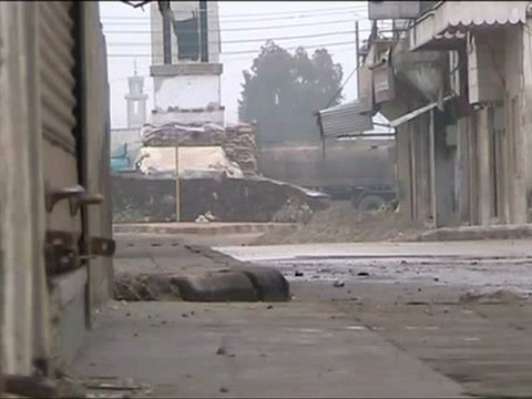 فري برس حمص الحولة عصابات الأسد وهي تقصف أحياء المدينة17 12 2011