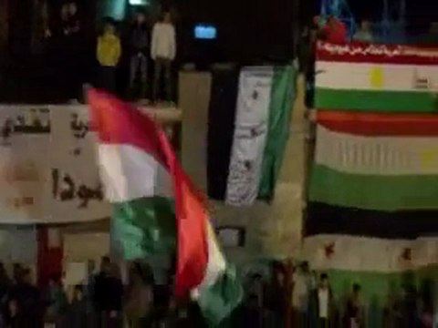 فري برس عامودا احد التصعيد الثوري بصوت بلبلة عامودا 18 12 2011