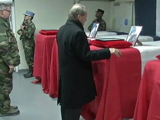 France honours soldiers killed in Afghanistan