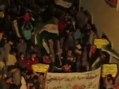 فري برس حماة ثوار طريق حلب مسائية 18 12 2011