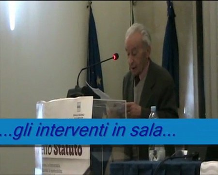 I GIORNI DELLO STATUTO MATERA 21-1-2012