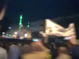 فري برس   ريف دمشق زملكا مظاهرة مسائية حاشدة 18 12 2011 ج5