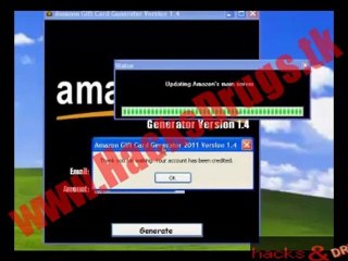 Amazon Gift Code Generator and Hack