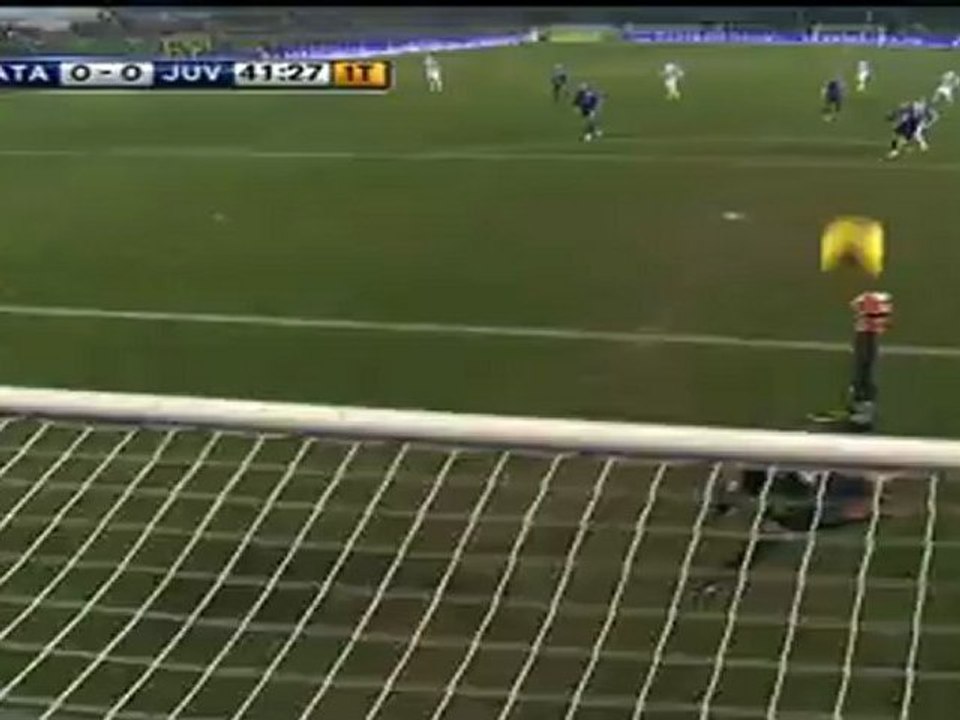 Vidal shot Atalanta vs Juve