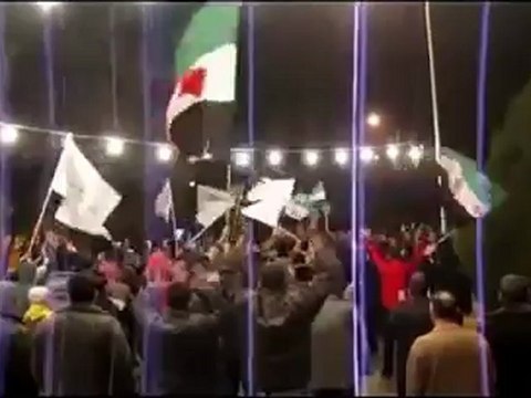 فري برس حمص مسائية الإنشاءات بالروح بالدم نفديك يا ميدان 19 12 2011