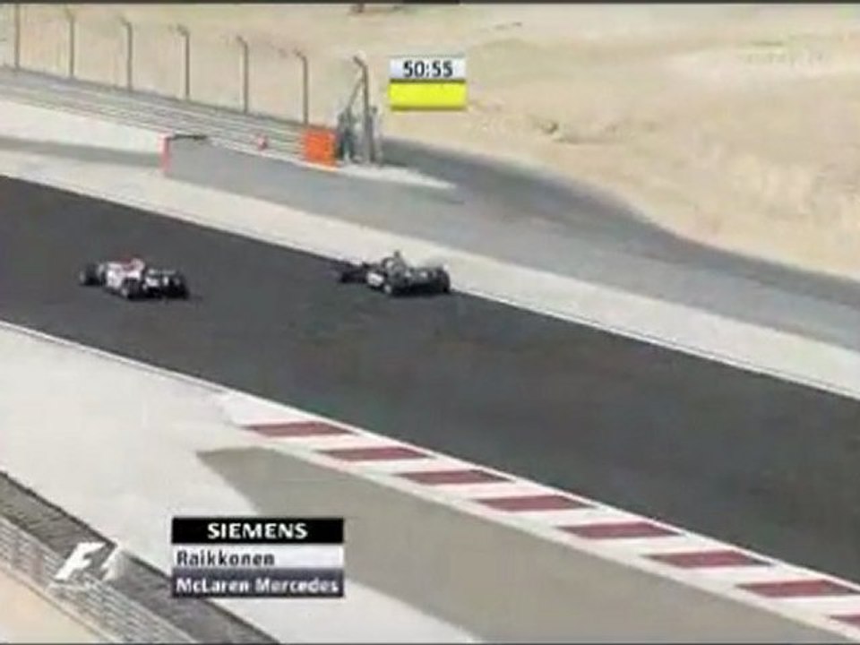 Bahrain 2004 FP1 Kimi Räikkönen Engine Failure