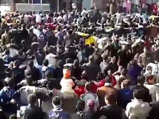 فري برس   مظاهرة طيبة الإمام   الإثنين 19 12 2011 ج2