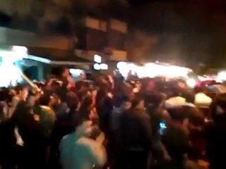فري برس   حلب   صلاح الدين    مظاهرة مسائية 19 12 2011 جـ5