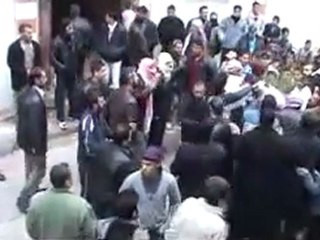 فري برس   تشيع الشهيد عبد الهادي فدعوس 20 12 2011