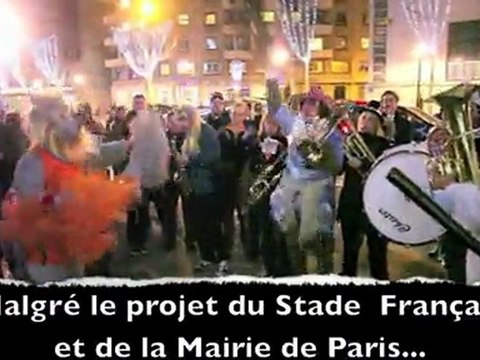 Manifestation de l'ACBB Rugby à Boulogne Billancourt