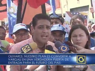 José Manuel Olivares promocionó la campaña de Pablo Pérez