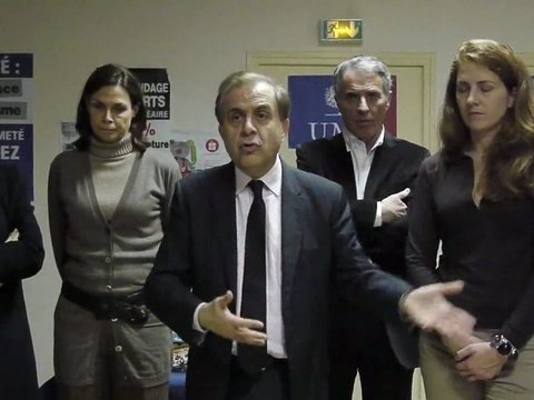 Voeux et galette UMP Nanterre 2012 - Extrait de l'intervention de Roger Karoutchi