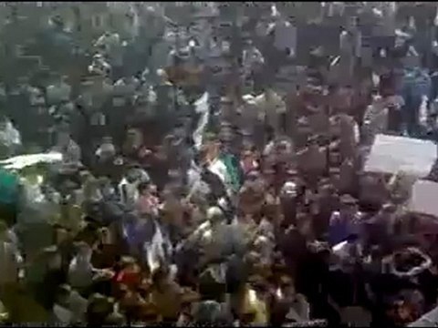 فري برس حماه كفرنبودة مظاهرات الاحرار ثلاثاء لأجل ادلب والميدان 20 12 2011
