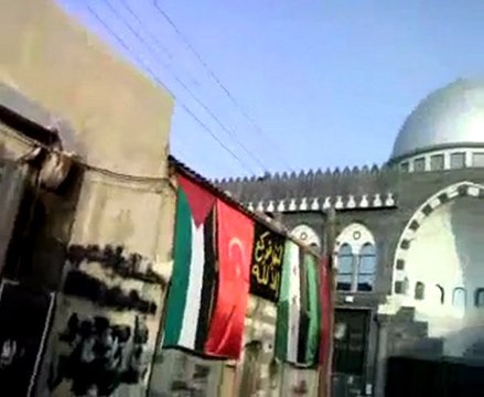 فري برس حمص باب هود مقطع عن صوت الرصاص الكثيف جداً 20 12 2011