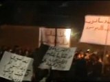 فري برس   ريف دمشق دوما    مظاهرة مسائية  ماتت قلوب الجيش  20 12 2011