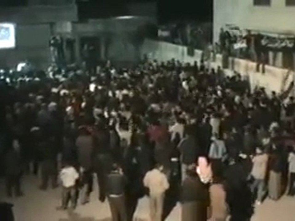 فري برس   بالروح بالدم نفديك يا ادلب حمص ديربعلبة 21 12 2011