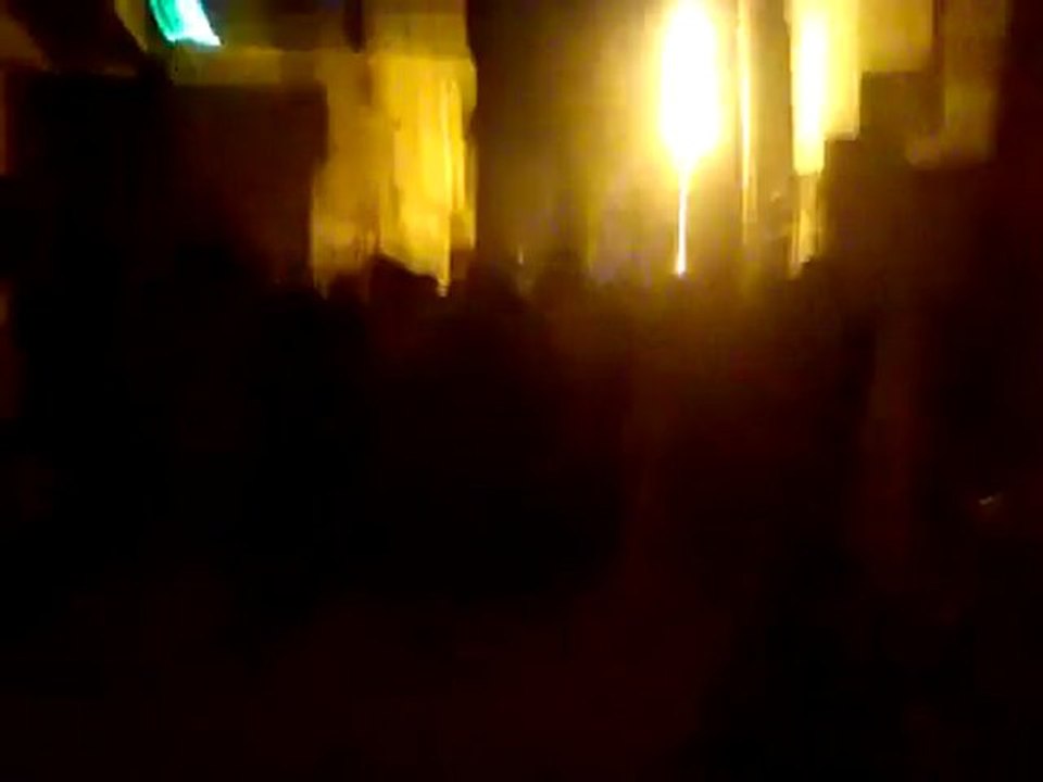 فري برس   ريف دمشق الكسوة   المقيليبة   مظاهرة مسائية 21 12 2011