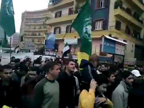 فري برس طلاب الجامعة اللبنانية طرابلس الشام 21 12 2011