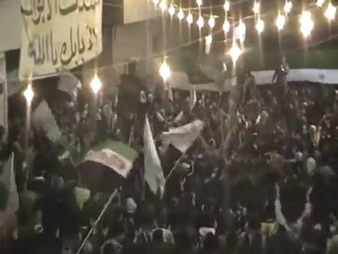 فري برس مسائية باباعمرو يا أدلب نحن معاك للموت 21 12 2011
